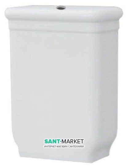 Сливной бачок для унитаза-моноблок ArtCeram Hermitage белый глянцевый HEC009 01;00