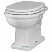 Унітаз підлоговий ArtCeram Hermitage 36х53 см білий глянсовий HEV002 01; 00