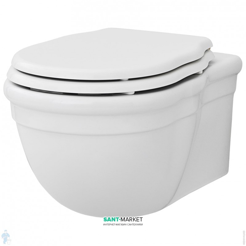 Унитаз подвесной ArtCeram Hermitage 36х55 см белый глянцевый HEV010 01;00