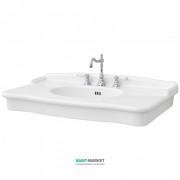 Раковина для ванної ArtCeram Hermitage 112х63 см білий глянсовий HEL004 01; 00
