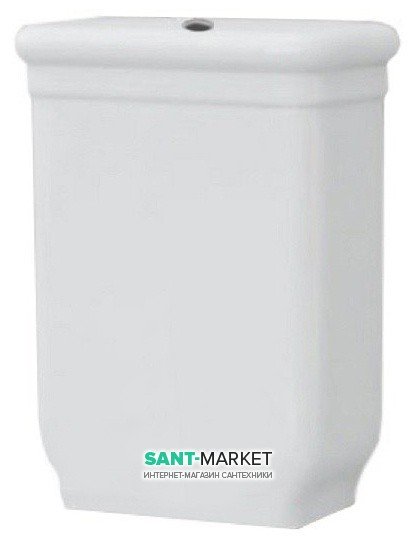 Зливний бачок для унітазу-моноблок ArtCeram Hermitage білий глянсовий HEC009 01; 00