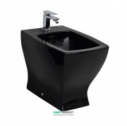 Биде напольное Artceram JAZZ 36х54 см санфарфор чёрный глянцевый JZB002 03;00