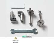 Комплект петель для сиденья с крышкой для унитаза ArtCeram JAZZ золото JZA008 73