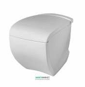 Унітаз підлоговий ArtCeram Hi-Line 38х54,5 см білий глянсовий HIV002 01; 00