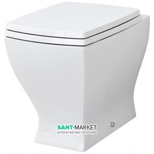 Унитаз напольный ArtCeram JAZZ 36х54 см белый матовый JZV002 05;00