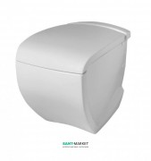 Унитаз подвесной ArtCeram Hi-Line 38х54,5 см белый глянцевый HIV001 01;00