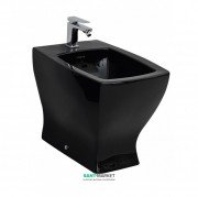 Биде напольное Artceram JAZZ 36х54 см санфарфор чёрный глянцевый JZB002 03;00