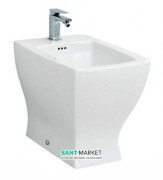 Биде напольное Artceram JAZZ 36х54 см санфарфор белый матовый JZB002 05;00