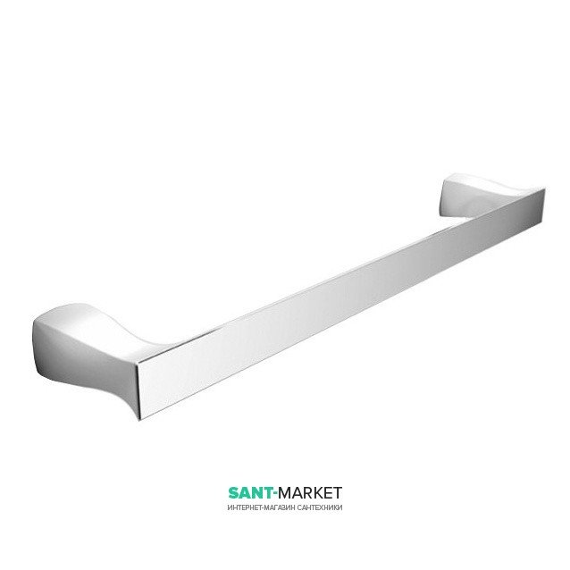 Настінний тримач для рушників ArtCeram JAZZ 60 см білий глянсовий JZA012 01