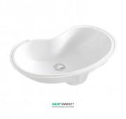 Раковина для ванной ArtCeram Idea 60х37 см белый глянцевый IDL001 01;00