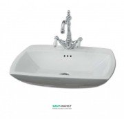 Раковина для ванної ArtCeram Jazz 70х48 см білий глянсовий JZL004 01; 00