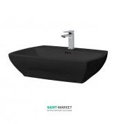 Раковина для ванної ArtCeram Jazz 70х48 см чорний глянсовий JZL005 03; 00