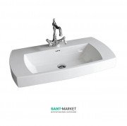 Раковина для ванної ArtCeram Jazz 91,5х48 см білий матовий JZL001 05; 00