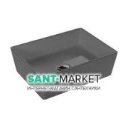 Раковина для ванной накладная Hatria HAPPY HOUR 500x380 ANTHRACITE A0YXSL08