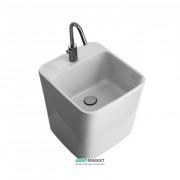Раковина для ванної підвісна / накладна Hatria G-Full 40x48 см санфарфор білий YXJG01