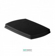 Сидіння з кришкою для унітазу ArtCeram JAZZ чорний глянсовий / хром JZA006 03; 71