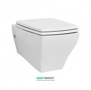 Унітаз підвісний ArtCeram JAZZ 36х53,5 см білий матовий JZV001 05; 00