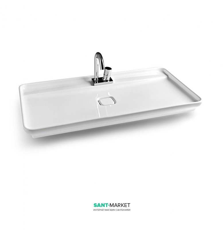 Раковина для ванної ArtCeram Naked 98х54 см білий глянсовий NAL001 01; 00
