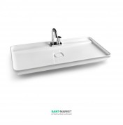 Раковина для ванної ArtCeram Naked 98х54 см білий глянсовий NAL001 01; 00