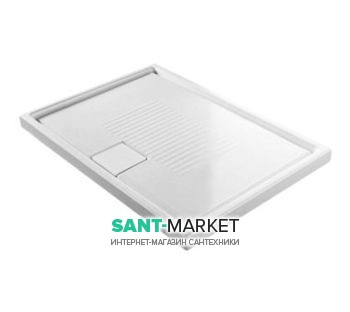 Душевой поддон Hatria LIF.ST 100х70 см белый матовый A0YXMJ25