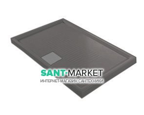 Душевой поддон Hatria LIF.ST 120х70 см антрацит A0YXMI08