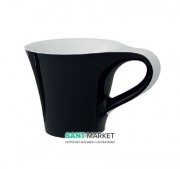 Раковина для ванной ArtCeram Cup 69х50 см чёрный/белый OSL005 01;50