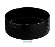 Раковина для ванної ArtCeram Rombo Ø44 см чорний матовий OSL009 17; 00