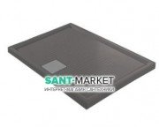 Душовий піддон Hatria LIF.ST 100х80 см антрацит A0YXE708