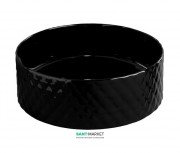 Раковина для ванної ArtCeram Rombo Ø44 см чорний матовий OSL009 17; 00