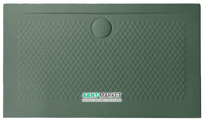 Душевой поддон Artceram Texture 120х70 см санфарфор зелёный PDR020 30;00