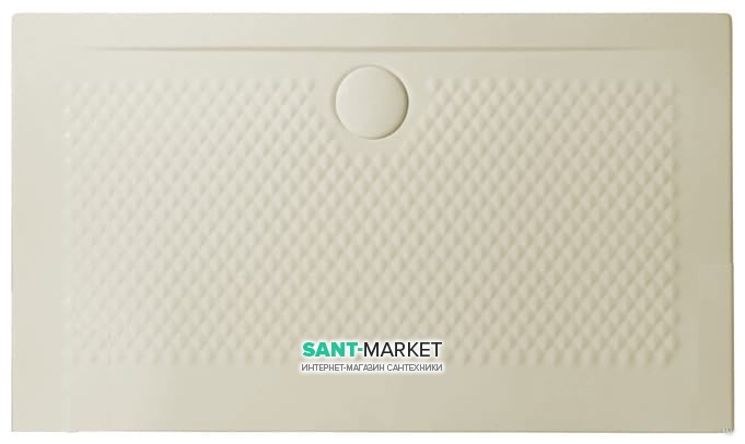 Душовий піддон Artceram Texture 120х70 см санфарфор пісочний PDR020 31; 00