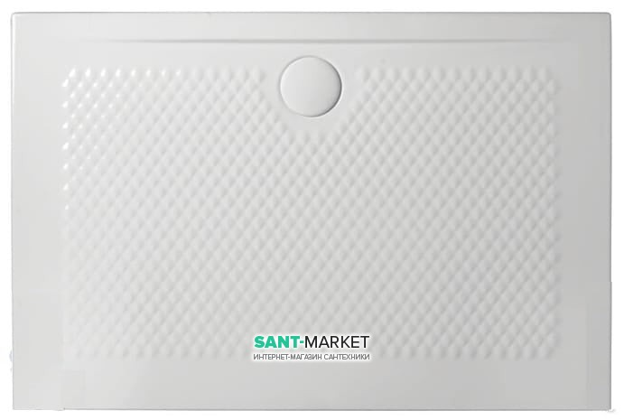 Душевой поддон Artceram Texture 120х80 см белый глянцевый PDR021 01;00