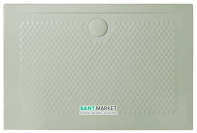 Душовий піддон Artceram Texture 120х80 см світло-зелений PDR021 26; 00
