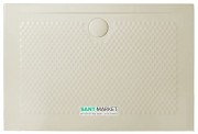 Душевой поддон Artceram Texture 120х80 см санфарфор песочный PDR021 31;00