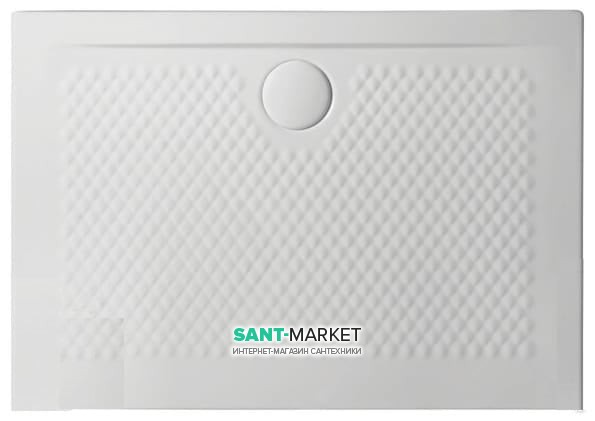 Душовий піддон Artceram Texture 100х70 см білий глянсовий PDR018 01; 00