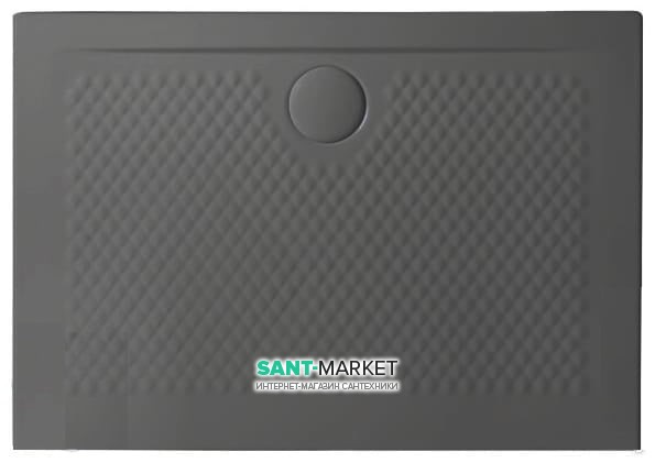Душовий піддон Artceram Texture 100х70 см санфарфор сірий PDR018 15; 00