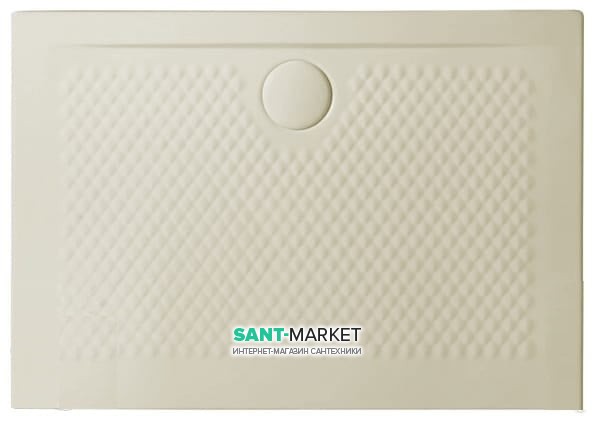 Душевой поддон Artceram Texture 100х70 см санфарфор песочный PDR018 31;00