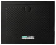 Душевой поддон Artceram Texture 100х80 см чёрный матовый PDR019 17;00