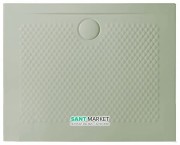 Душевой поддон Artceram Texture 100х80 см светло-зелёный PDR019 26;00