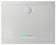 Душевой поддон Artceram Texture 90х72 см белый матовый PDR017 05;00
