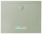 Душевой поддон Artceram Texture 90х72 см светло-зелёный PDR017 26;00