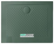 Душевой поддон Artceram Texture 90х72 см санфарфор зелёный PDR017 30;00
