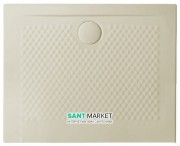 Душевой поддон Artceram Texture 90х72 см санфарфор песочный PDR017 31;00