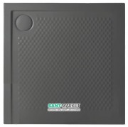 Душевой поддон Artceram Texture 90х90 см санфарфор серый PDQ008 15;00