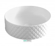 Раковина для ванной ArtCeram Millerighe Ø44 см белый глянцевый OSL010 01;00