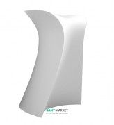 Раковина для ванной ArtCeram Miss 57х58 см белый глянцевый OSL012 01;00