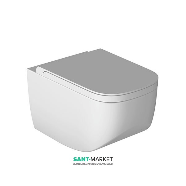 Унітаз підвісний Hatria Next 36х56 см білий матовий A0Y1F125