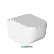 Унитаз подвесной Hatria Next 36х56 см белый Y1F101