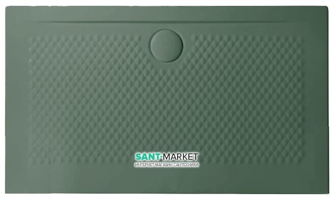 Душевой поддон Artceram Texture 120х70 см санфарфор зелёный PDR020 30;00
