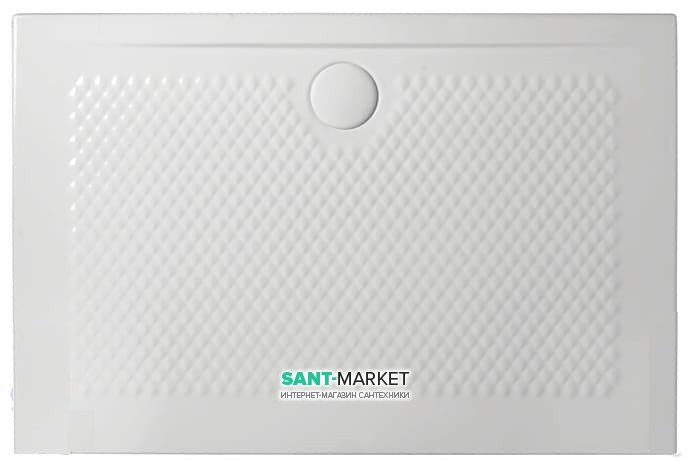 Душовий піддон Artceram Texture 120х80 см білий глянсовий PDR021 01; 00